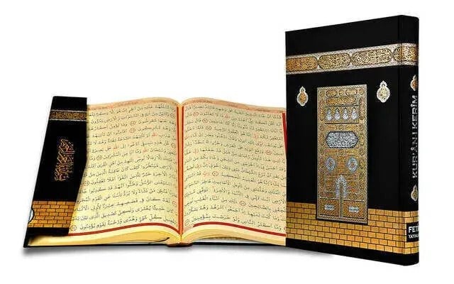Kabe Desenli Kuranı Kerim - Sade Arapça - Cami Boy - Fetih Yayınları - Bilgisayar Hatlı