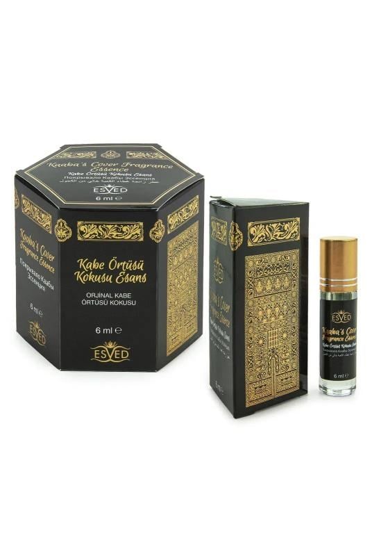 Kabe Örtüsü Esansı 6 Adet Orijinal Kabe Örtü Kokusu Cam Şişe 6ML (6 Adet Set)