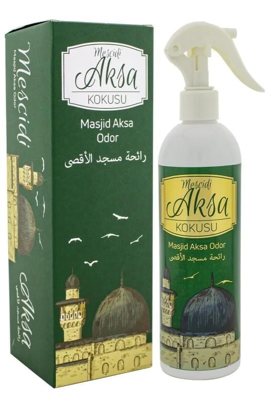 Kabe Örtüsü Kokusu Mescidi Aksa Kokusu Medine Ravza kokusu Ve Hacerül Esved Kokusu Sprey 400 Ml.