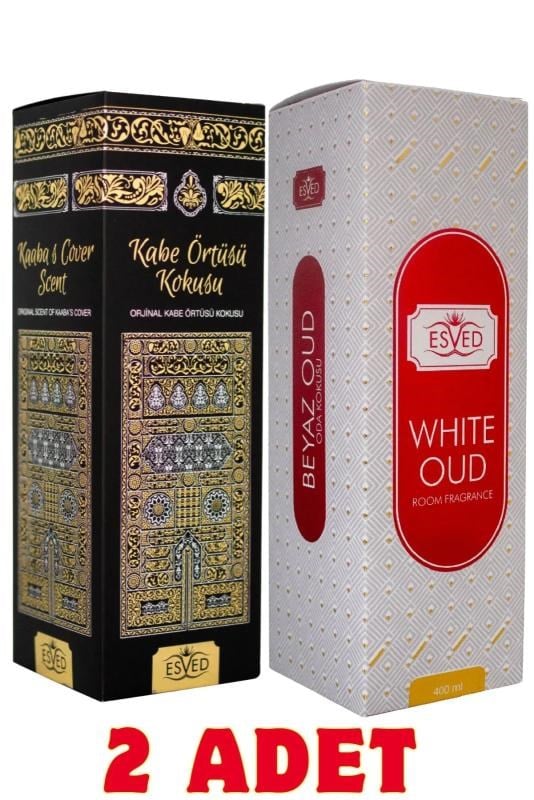 Kabe Örtüsü Kokusu ve Beyaz Oud & White Oud Oda ve Kumaş Spreyi Seccade Spreyi Oda Kokusu Koku 400 Ml.