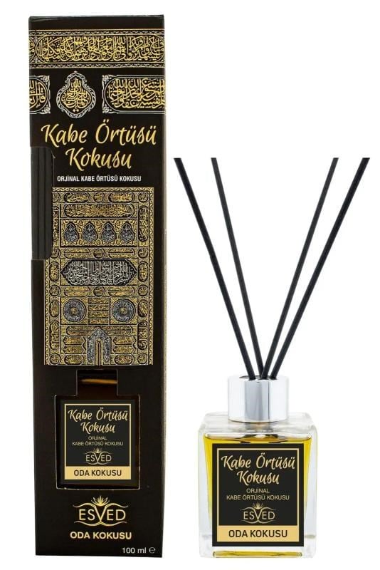 Kabe Örtüsü Kokusu Ve Mescidi Aksa Kokusu 100 Ml Çubuklu Oda Kokusu