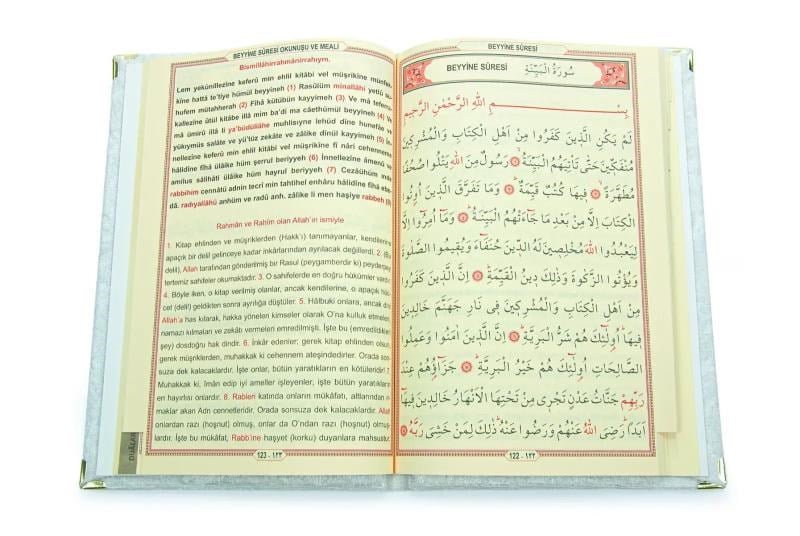 Kabeli İsme Özel Orta Boy 192 Sayfa Kadife Kaplı Yasin Kitabı Mevlüt Hediyesi Beyaz