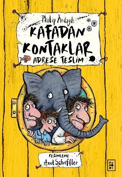 Kafadan Kontaklar Serisi 2. Kitap - Adrese Teslim (Ciltli)