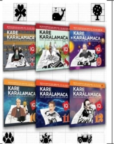 Kare Karalamaca Seti 2 7' den 70' e Akıl ve Mantık Oyunları . (6 Kitaplık Zevkli Oyunlar)