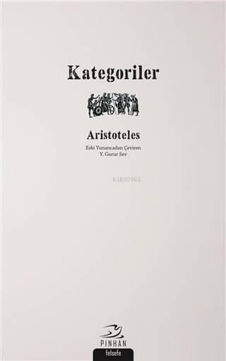 Kategoriler; Aristoteles
