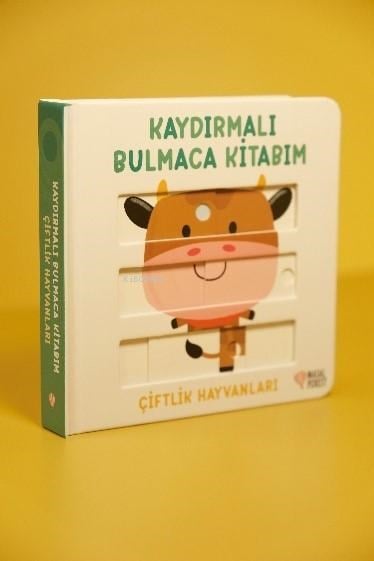 Kaydırmalı Bulmaca Kitabım - Çiftlik Hayvanları