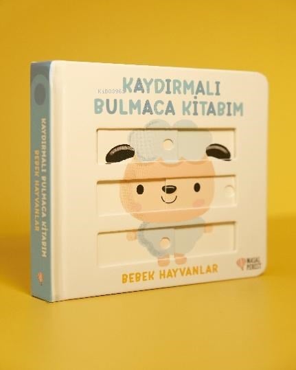 Kaydırmalı Bulmaca Kitabım;Bebek Hayvanlar