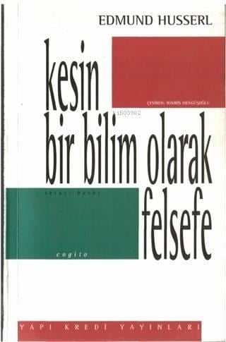 Kesin Bir Bilim Olarak Felsefe