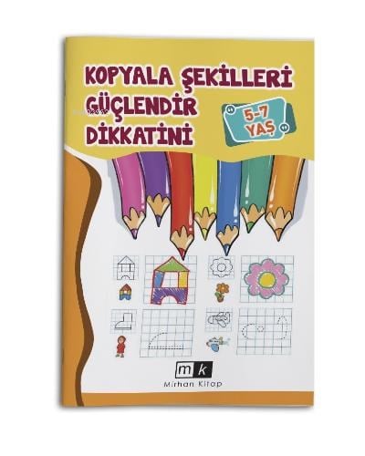 Kopyala Şekilleri Güçlendir Dikkatini 5-7 Yaş