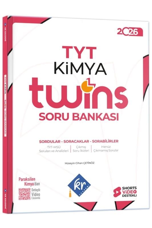 KR Akademi 2026 TYT Twins Kimya Soru Bankası