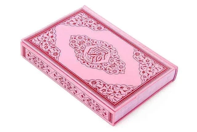 Kuranı Kerim - Sade Arapça - Orta Boy - Sesli - Pembe - Bilgisayar Hatlı