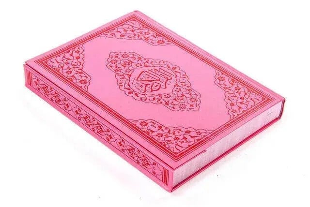 Kuranı Kerim - Sade Arapça - Rahle Boy - Sesli - Pembe Renk - Ayfa Kuran - Bilgisayar Hatlı