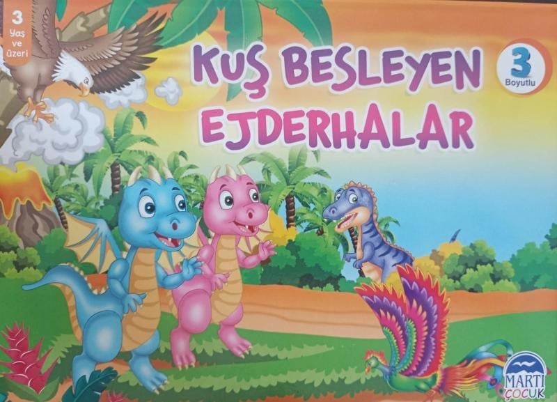 Kuş Besleyen Ejderhalar (3 Boyutlu)
