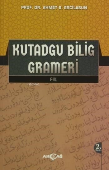 Kutadgu Bilig Grameri; Fiil