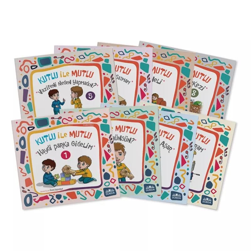 Kutlu İle Mutlu Set (8 Kitap)