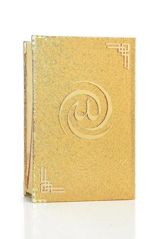 Kutu Muhafazalı Kuranı Kerim Meva Serisi - Gold Renk
