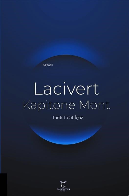 Lacivert Kapitone Mont