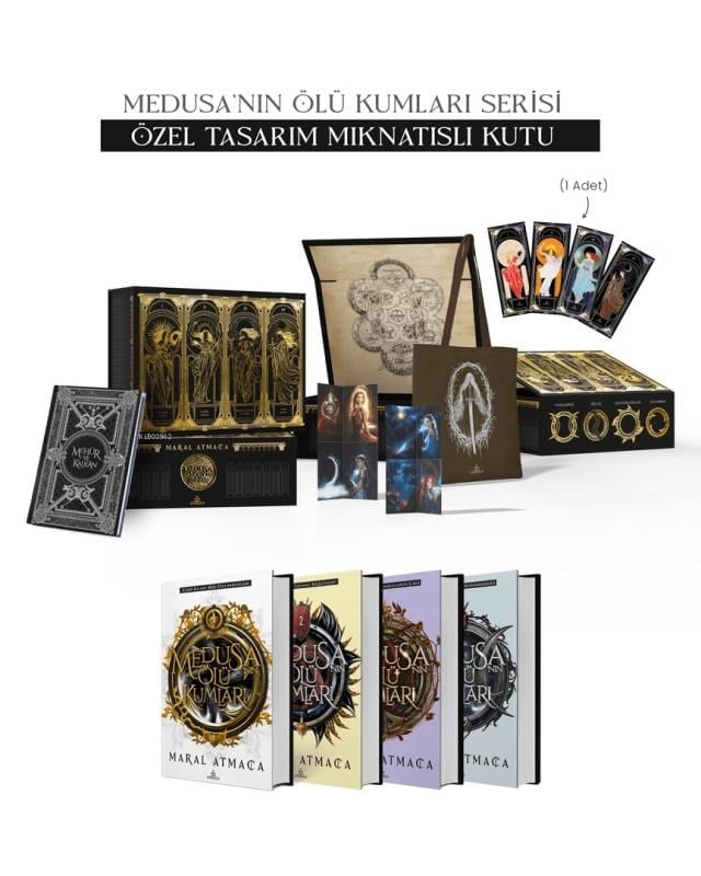 Medusa’nın Ölü Kumları Serisi – Hediyeli Mıknatıslı Kutu