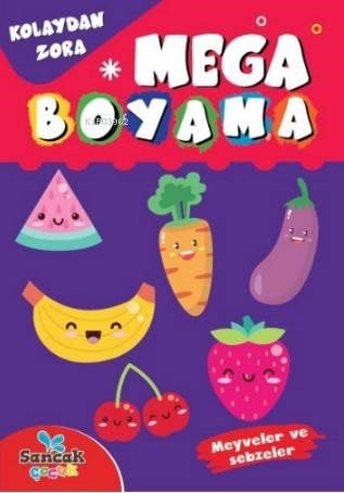 Mega Boyama; Meyveler ve Sebzeler
