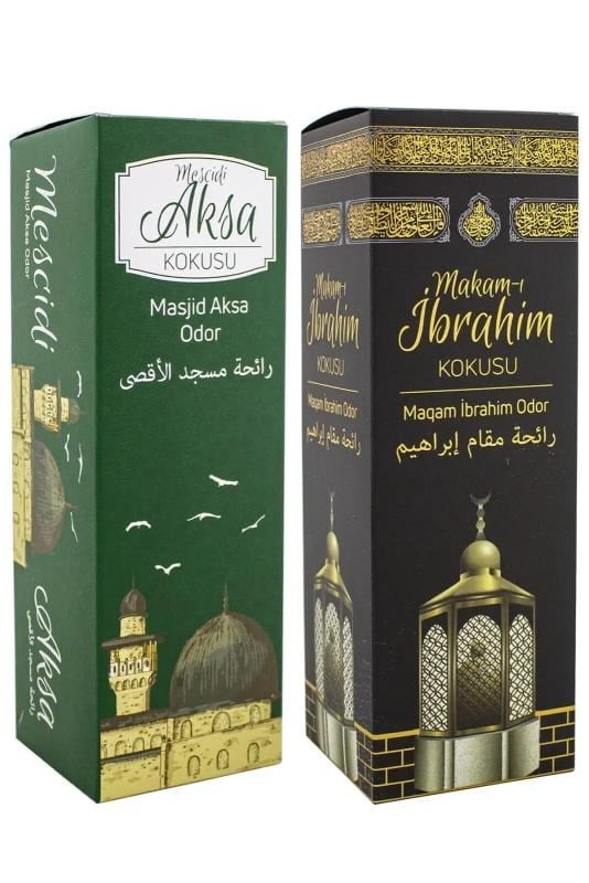 Mescidi Aksa Ve Makamı İbrahim Kokusu Sprey 400 Ml. Siyah