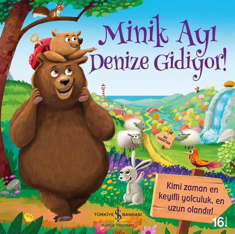Minik Ayı Denize Gidiyor!