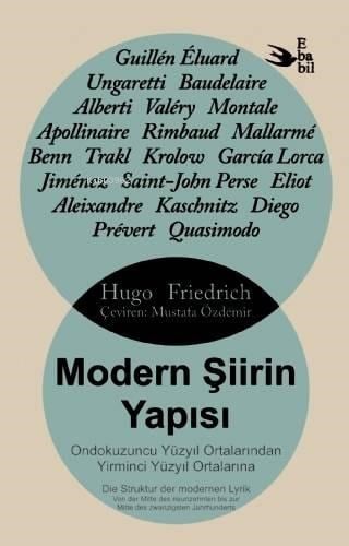 Modern Şiirin Yapısı Ondokuzuncu Yüzyıl Ortalarından Yirminci Yüzyıl Ortalarına