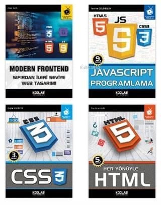 Modern Web Tasarım Seti (4 Kitap Takım)