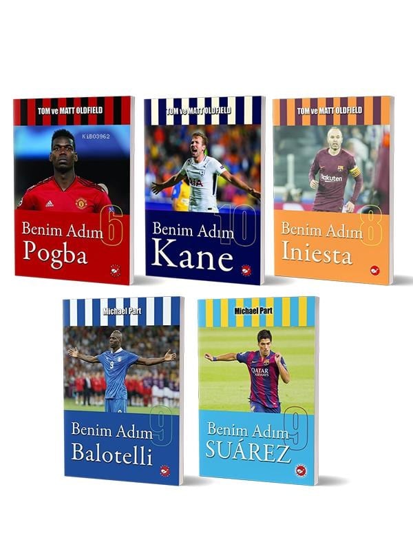 Muhteşem Golcüler Seti 3 - (5 Kitap)