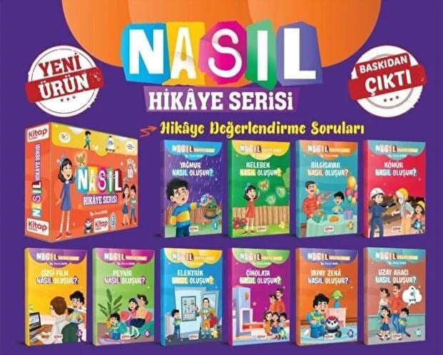 Nasıl Serisi (10 Kitap + Değerlendirme Testi)