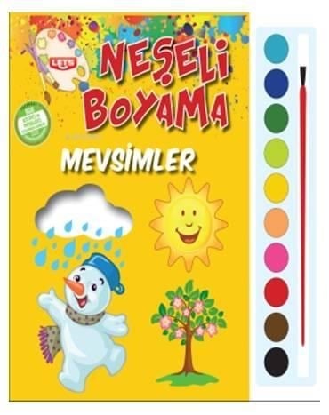 Neşeli Boyama Mevsimler