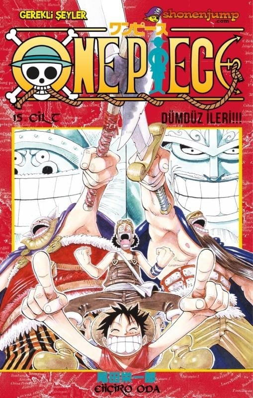 One Piece 15. Cilt: Dümdüz İleri!