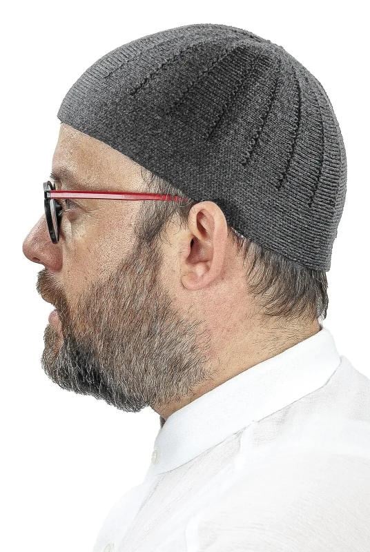 Orlon Örme Kışlık Yün Bere Takke Sade Füme