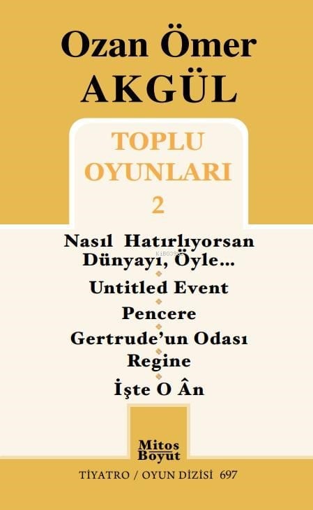 Ozan Ömer Akgül Toplu Oyunları 2