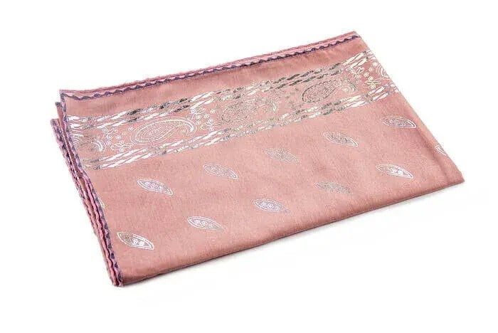 Özel Silindir Kutulu Set İnci Tesbihli Mevlid Örtülü Pembe Renk