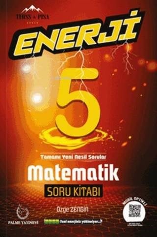 Palme Yayınları 5. Sınıf Matematik Enerji Soru Kitabı Palme 
