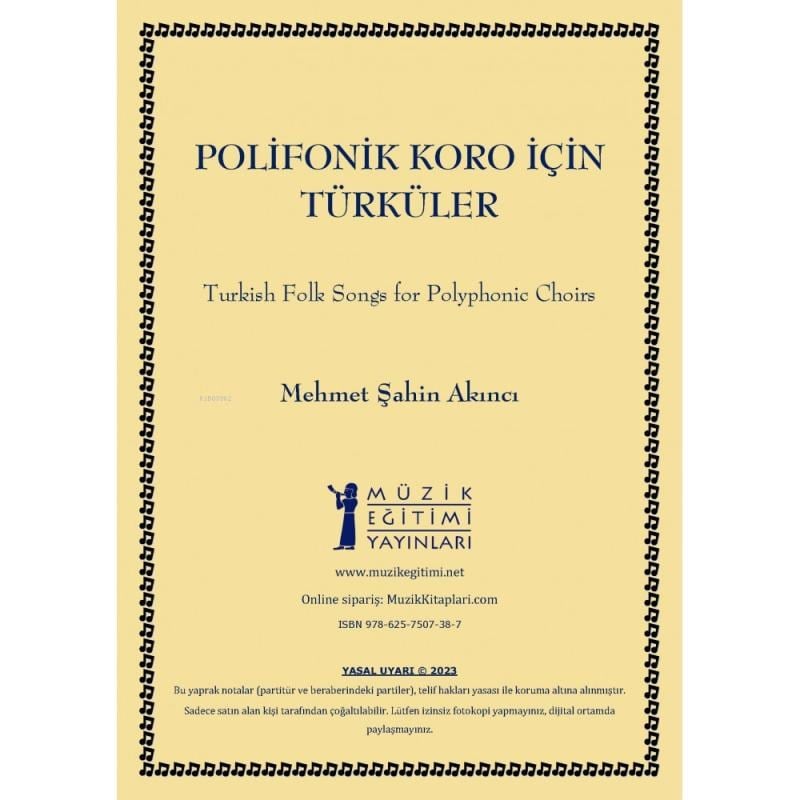 Polifonik Koro için Türküler