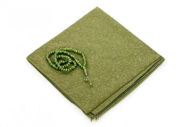 Ramazana Özel Set 9 - Seccade - Örtü - Tesbih - Kutulu
