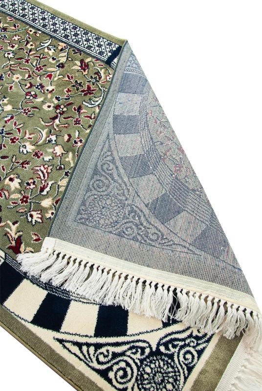 Ravza Desenli Kalın Halı Tipi Dokuma Seccade