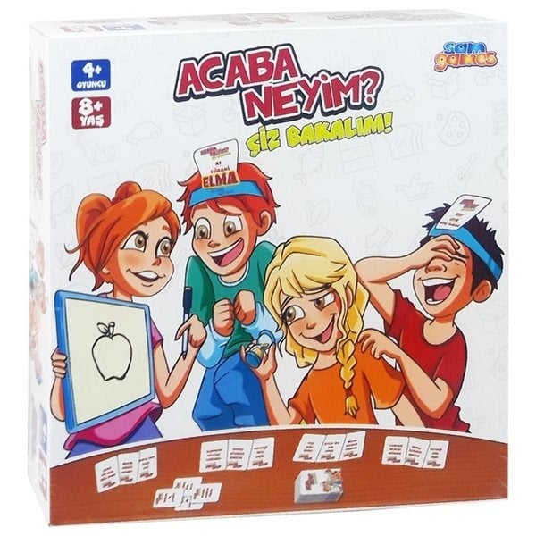 Samatlı Acaba Neyim? Çiz Bakalım Kutu Oyunu 72608