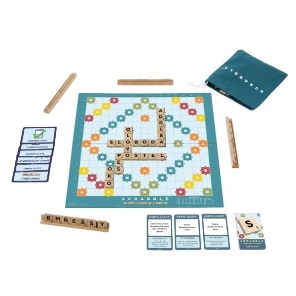 Scrabble Ahşap 2si1 Arada ING.JGR61
