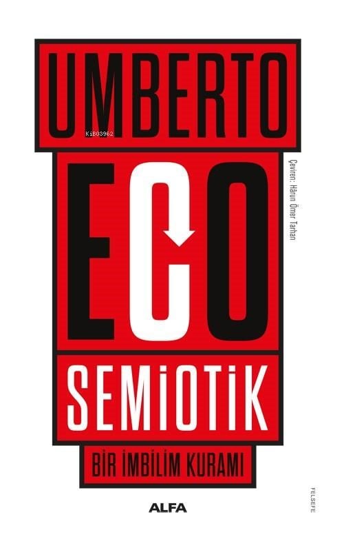 Semiotik;Bir İmbilim Kuramı