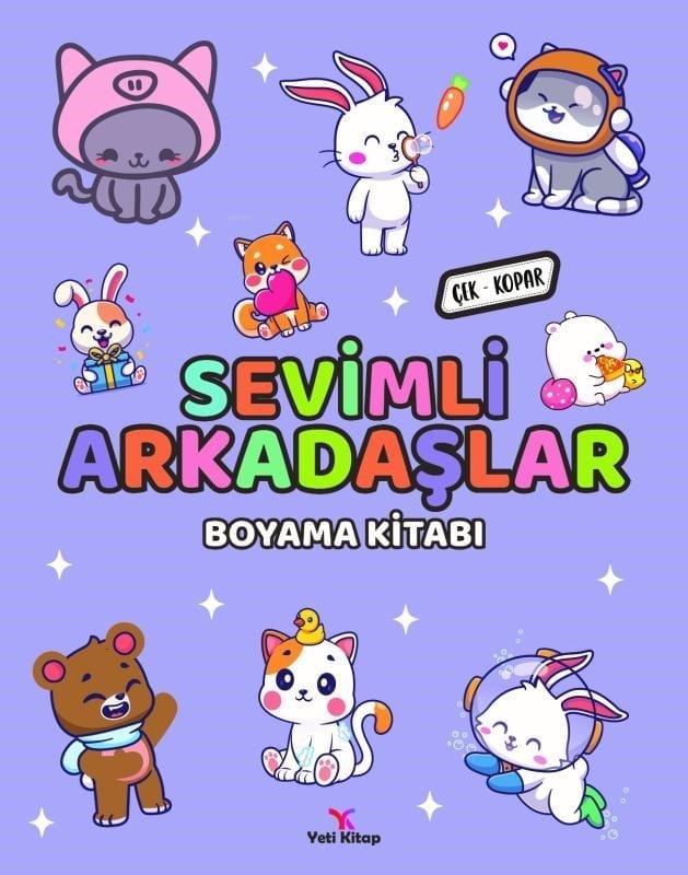 Sevimli Arkadaşlar Boyama Kitabı