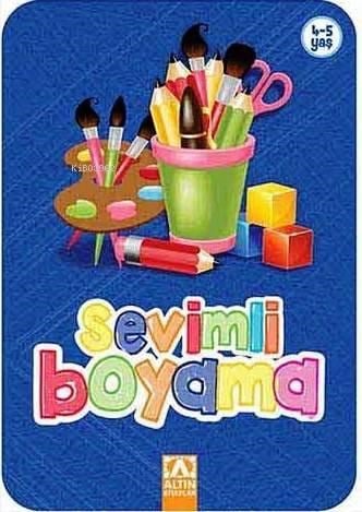 Sevimli Boyama (Lacivert); 4+ Yaş