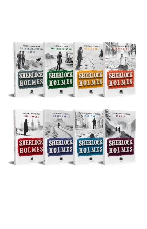 Sherlock Holmes Seti (8 Kitap Takım)