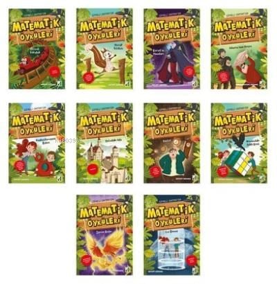 Şifreli Ormanda Matematik Öyküleri Seti - 10 Kitap Takım