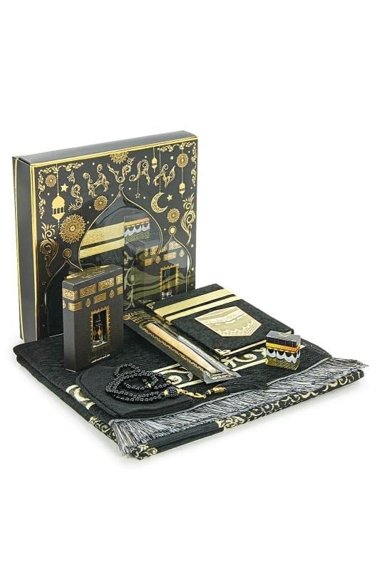 Siyah Kare Kutulu 7 li Set