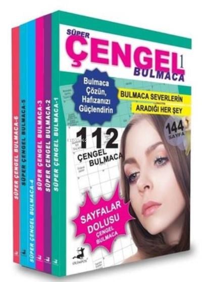 Süper Çengel Bulmaca Seti - 6 Kitap Takım