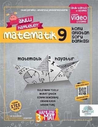 Tammat Yayınları 9. Sınıf Matematik Konu Anlatan Soru Bankası Akıllı Hamleler Tammat 