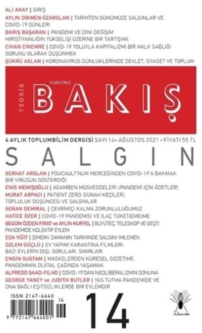 Teorik Bakış Sayı: 14 Salgın