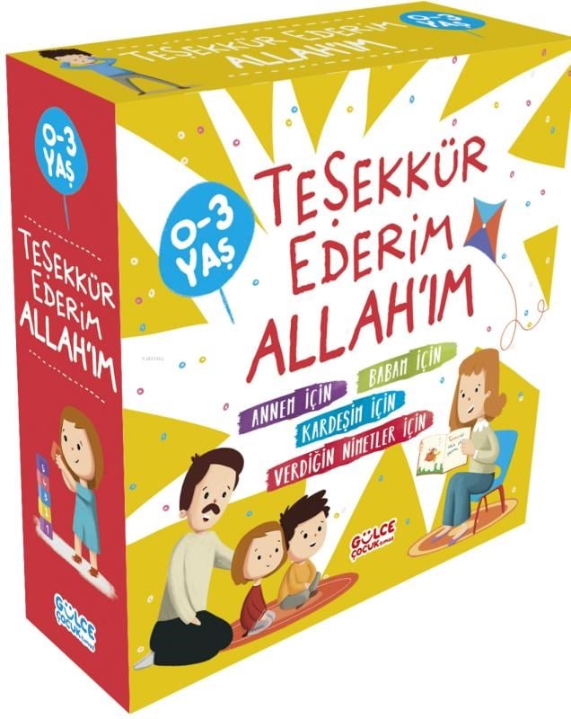 Teşekkür Ederim Allahım Set (4 Kitap)
